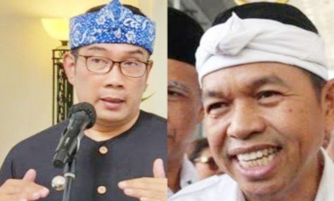Ridwan Kamil dan Dedi Mulyadi Digadang-gadang maju di Pilkada Jabar 2024/ foto: kolase