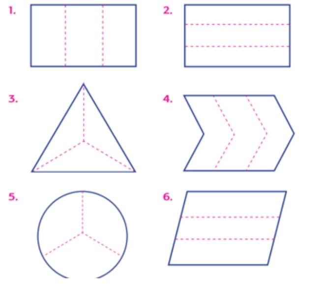 Arsirlah Sepertiga dari Gambar Berikut! Kunci Jawaban Kelas 2 SD Tema 7 Muatan Pelajaran Matematika