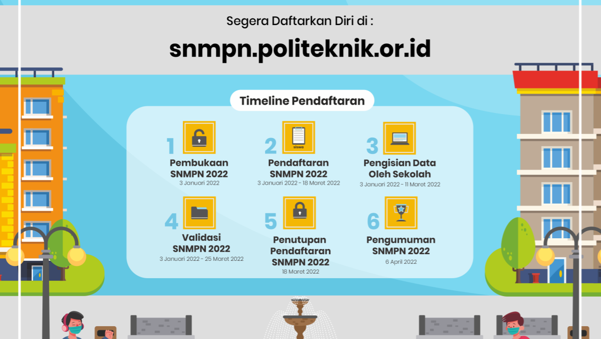 Daftar SNMPN 2022 Simak Alur Pendaftaran dan Panduannya, Login snmpn.politeknik.or.id 