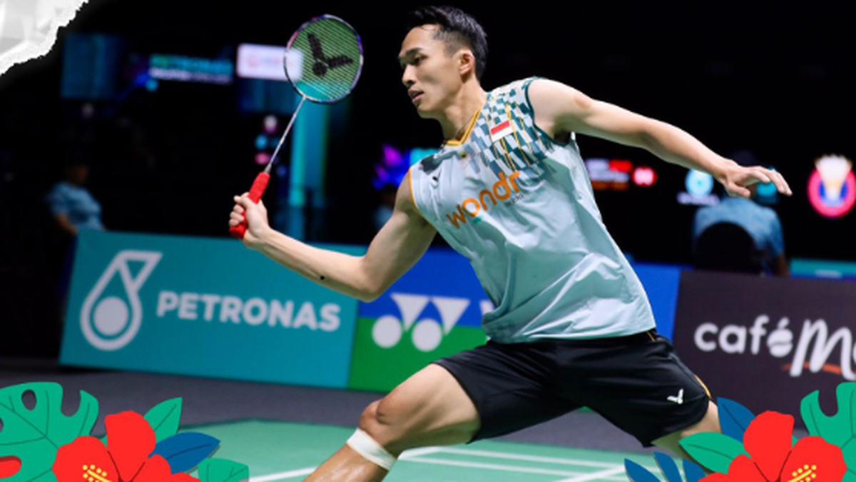 Hasil Malaysia Open 2025 Ginting Melangkah ke 16 Besar, Jontan