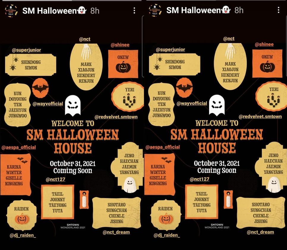 SM Entertainment umumkan gelar SMTOWN Wonderland kembali di Halloween tahun ini.