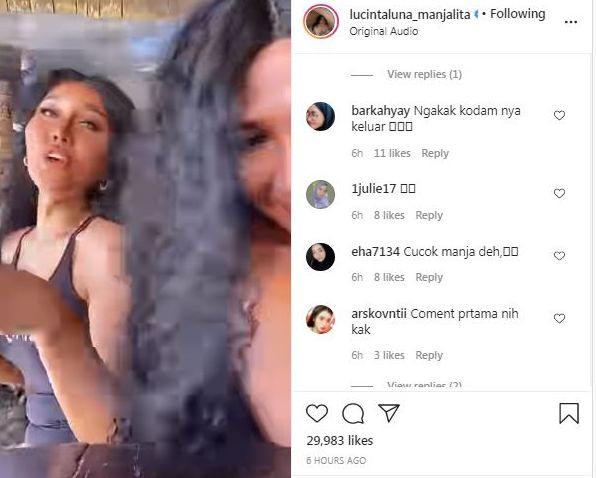 Unggah Video, Lucinta Luna Mendapat Banyak Pujian Karena Menghibur, Netizen: Ngakak Kodamnya Keluar