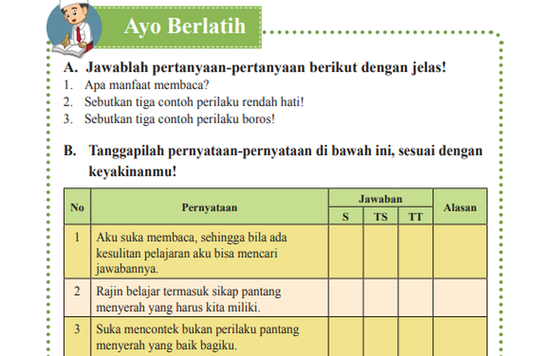 Kunci Jawaban PAI Kelas 4 SD Halaman 85, Uji Kompetensi Bab 8 - Ringtimes Bali