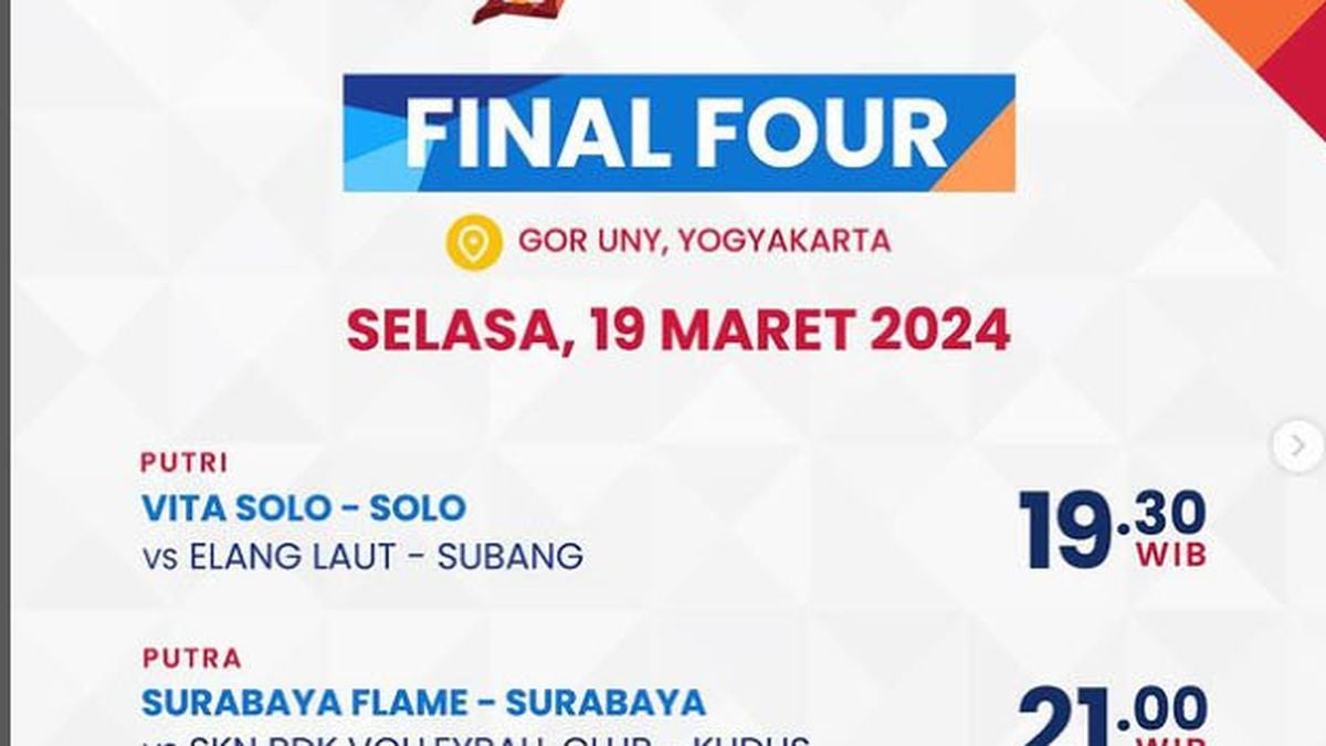 2 LINK Live Streaming Final Four Voli Nusantara Cup 2024 Putra Putri ...