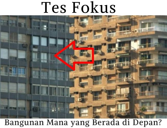 Tes IQ: Tes seberapa jeli dan seberapa fokus mata kamu dengan menebak bangunan mana yang berada di depan bangunan lainnya pada gambar di atas 