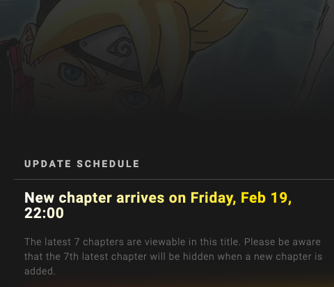 Jadwal update Manga Boruto Next Generations Chapter 55 akan segera rilis malam ini Jumat 19 Februari 2021