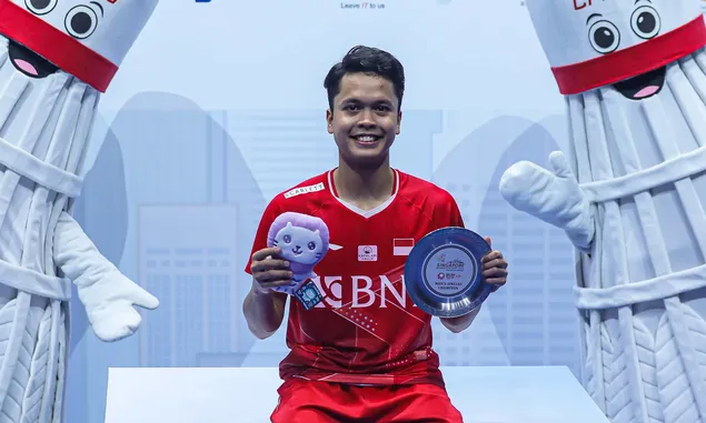 Juara Singapore Open 2022, Ginting Akan Salip Peringkat Lee Zi Jia?