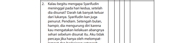 Pembahasan soal Bahasa Indonesia kelas 11 halaman 113 114 115