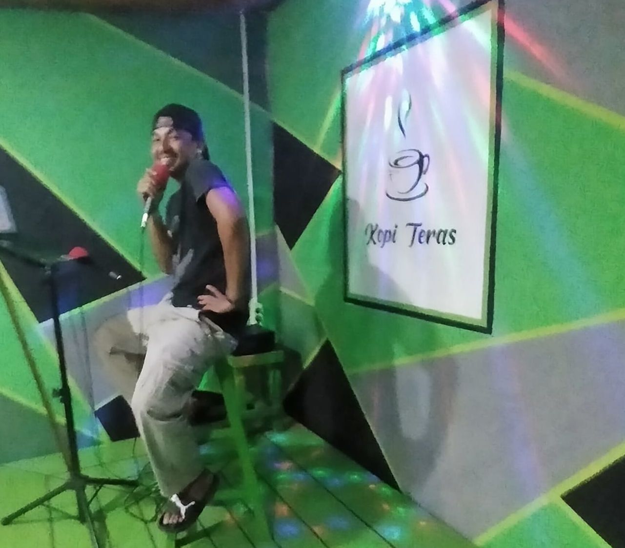 Live karaoke di Teras Kopi/Dok. Teras Kopi
