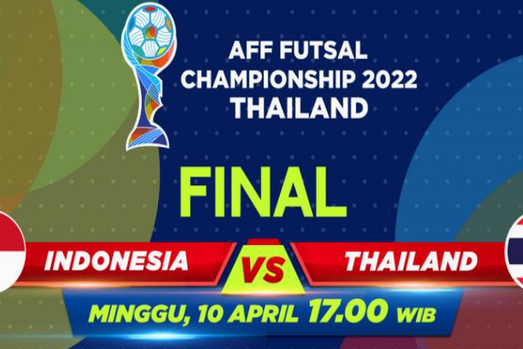 LIVE STREAMING INews TV Final Piala AFF Futsal 2022, Indonesia Vs ...