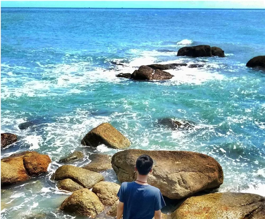 Pantai Parai Tenggiri Sungailiat Bangka Belitung.