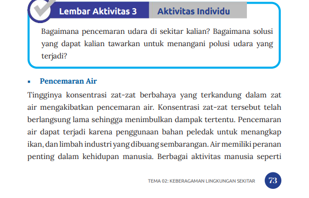 Kunci Jawaban IPS Kelas 7 Halaman 73 Kurikulum Merdeka, Lembar ...