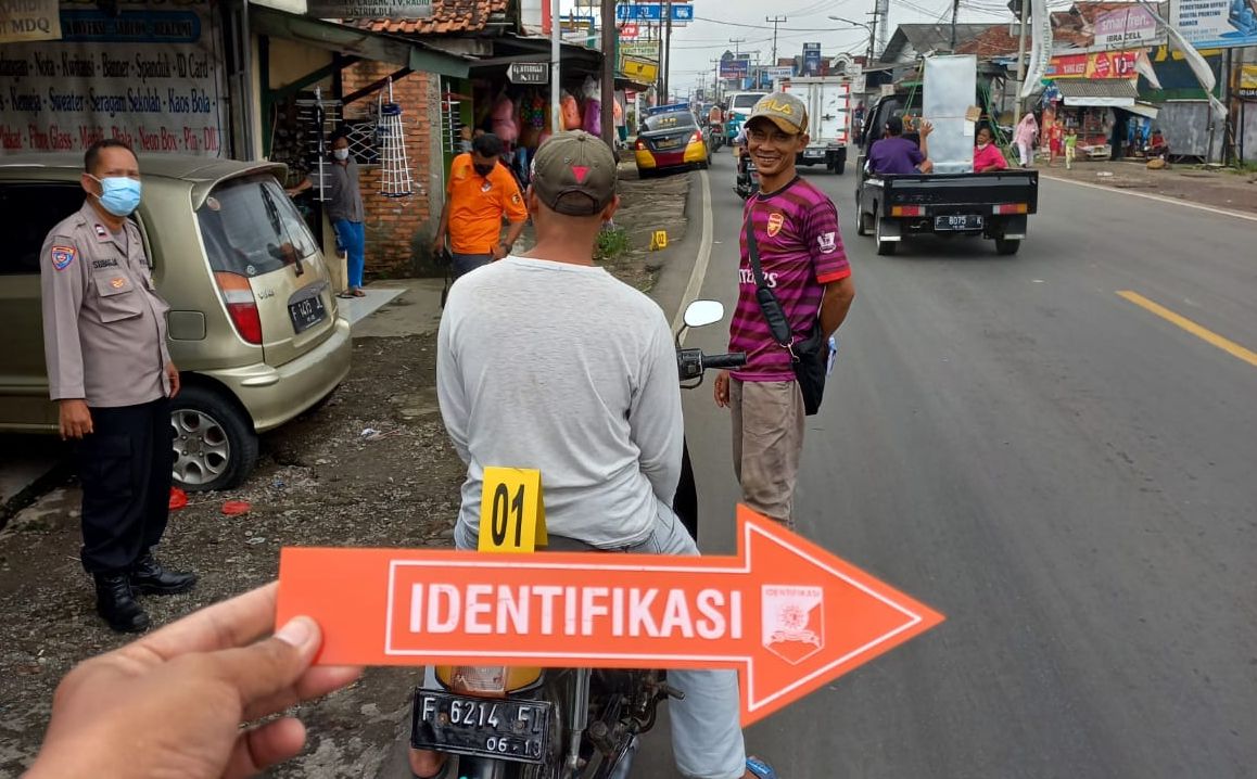 Kronologi Duel di Jalanan Pengendara Motor di Ciampea Bogor, Satu Tewas Ditikam, Pelaku Diamankan Polisi