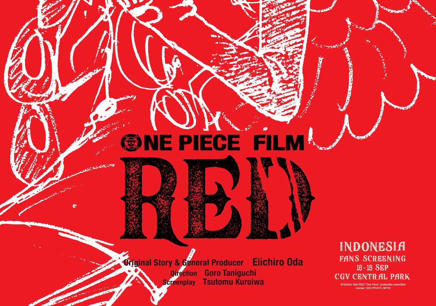 Film One Piece Red Kapan Tayang Di Bioskop Indonesia 2258