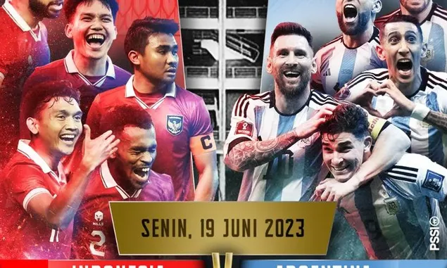 Ingat! Besok Tiket Indonesia vs Argentina pada FIFA Matchday Sudah Bisa Dibeli, Ini Dia Harganya