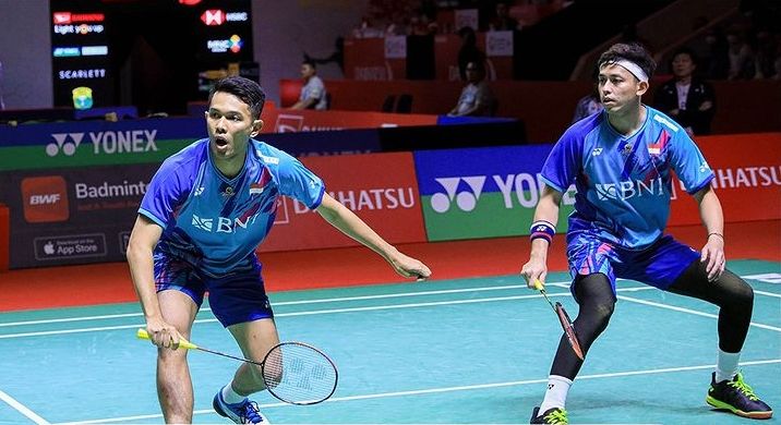 Link nonton babak semifinal Fajar/Rian di iNews TV.*