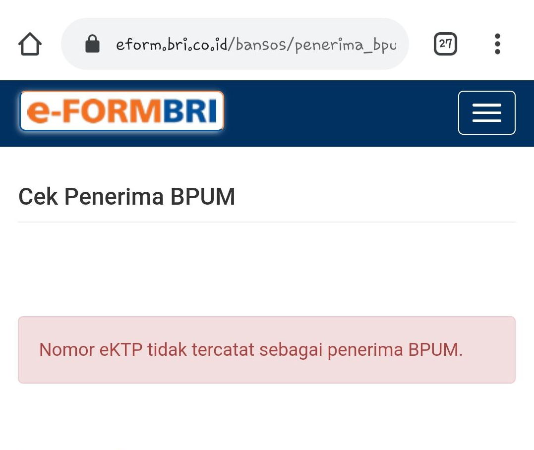 Login depkop.go.id, Input NIK ke eform.bri.co.id/bpum, Dapat BLT UMKM  Banpres BPUM Rp 2,4 Juta - Semarangku