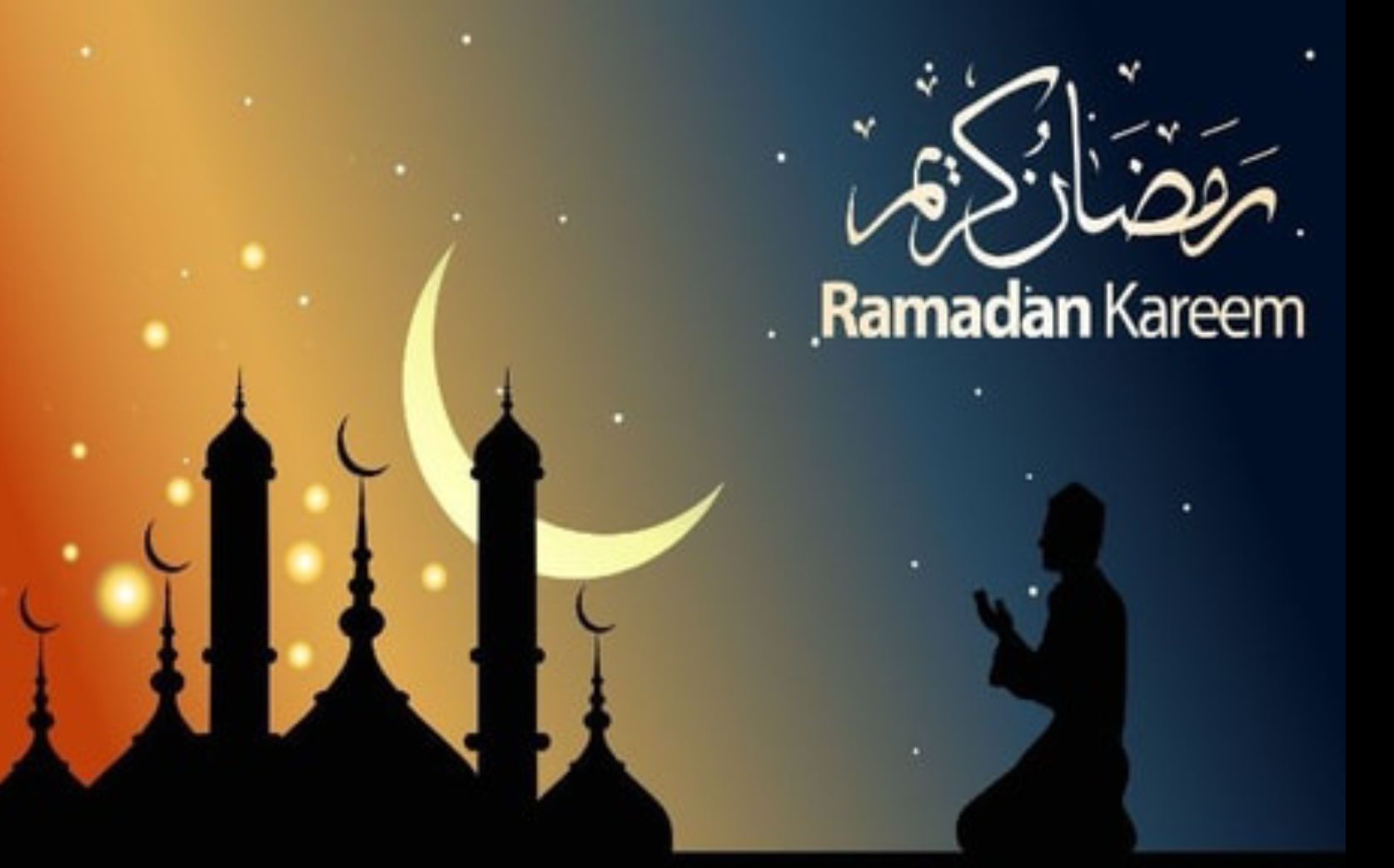 Ilustrasi Ramadhan. 