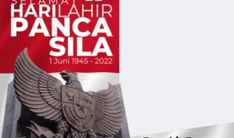 Bumikan Pancasila Lewat 10 Twibbon Hari Lahir Pancasila 2022, Desain