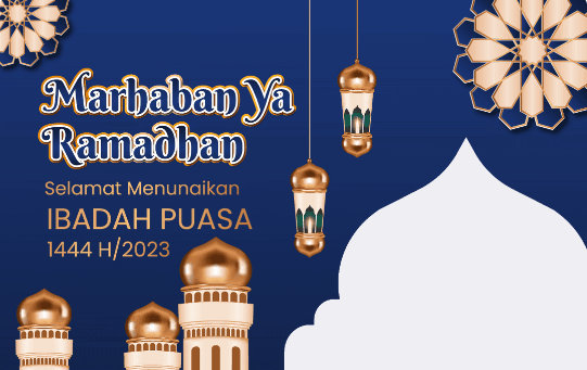 Ilustrasi - Download Twibbon Ramadhan 2023 'Marhaban Ya Ramadhan Selamat Menunaikan Ibadah Puasa' Gratis, Klik Linknya