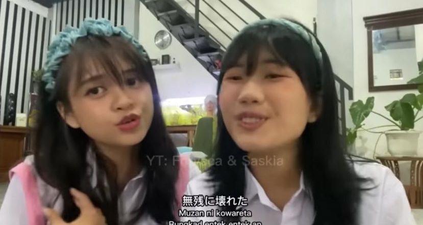 Lirik Lagu Rungkad – Happy Asmara Versi Jepang, Cover Forysca & Saskia