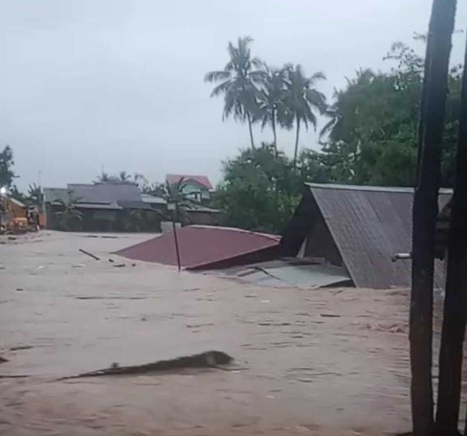 Banjir di Banuaran Kota Padang, Sumatera Barat, Kamis 7 Maret 2024/Istimewa