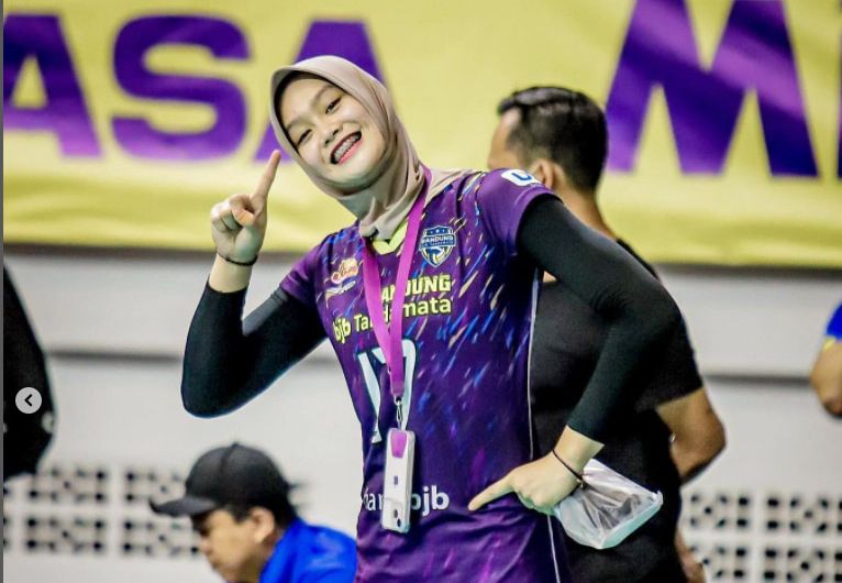Wilda Siti Nurfadhilah - Kapten Voli Putri Proliga 2022 asalBandung BJB Tandamata 