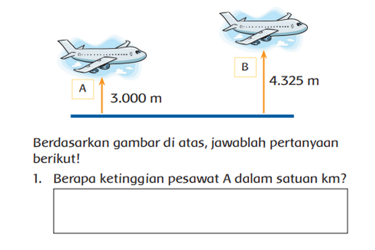 1 batu berapa km