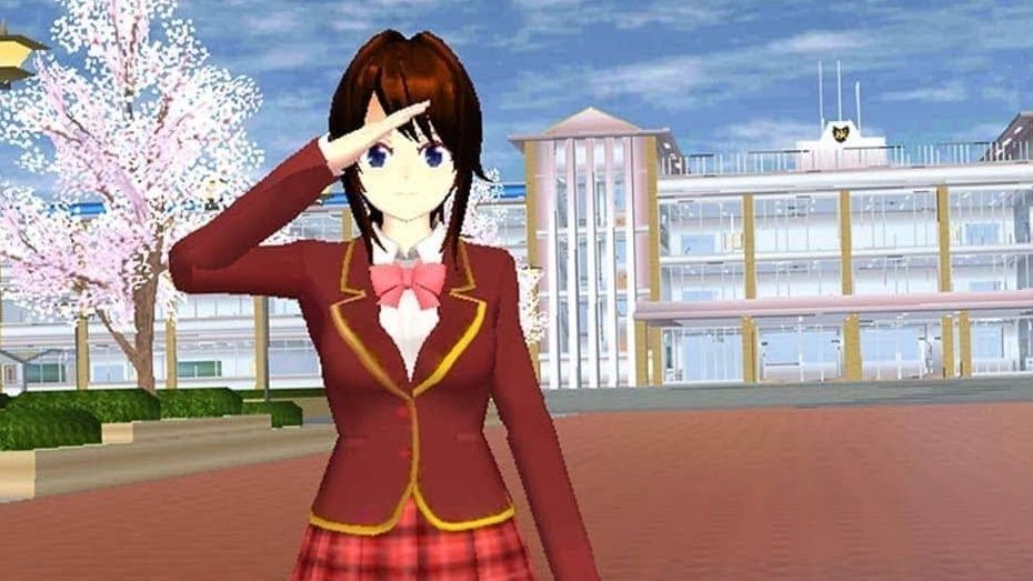 Ilustrasi cara mendapatkan teman di dalam Game Sakura School Simulator