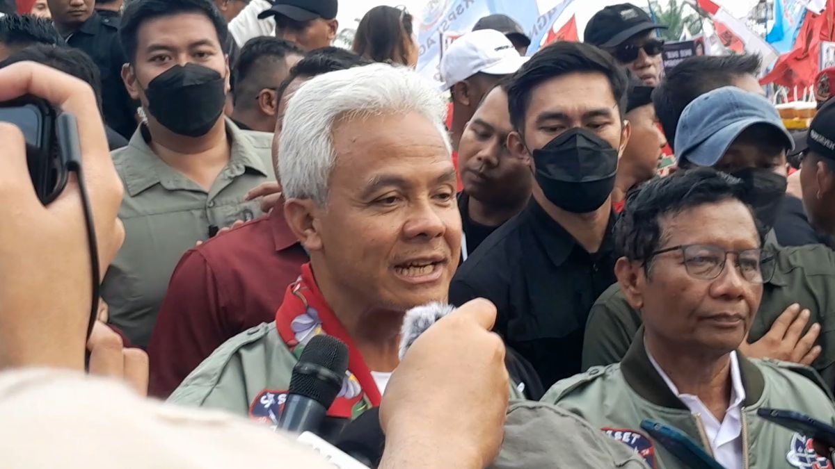 Ganjar Pranowo ke Jokowi di Kampanye Terakhir: Terima Kasih Tak Ambil Kesempatan Itu