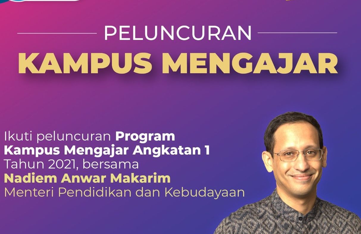 Kampus Mengajar 2021 Sudah Dibuka Nadiem Makarim Tantang Mahasiswa 