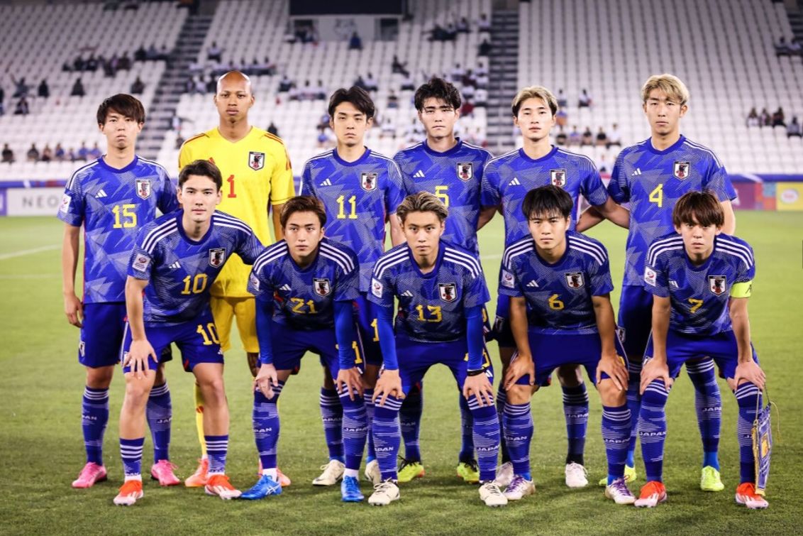 Skuad Timnas Jepang di Piala Asia U-23.