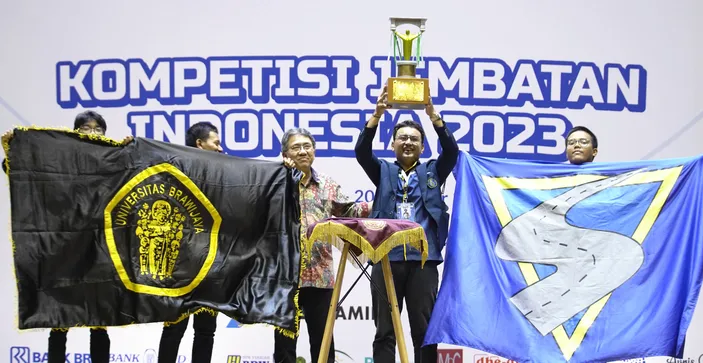 Universitas Brawijaya Raih Juara Di Kompetisi Jembatan Indonesia 