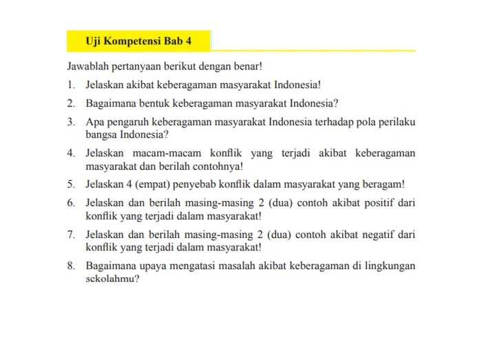 Kunci Jawaban PPKN Kelas 9 SMP Halaman 120 Uji Kompetensi 4 ...