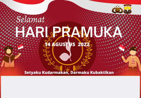 Ilustrasi, berikut 4 cara simpel mendapatkan twibbon Hari Pramuka 14 Agustus 2022 gratis.