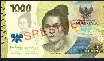 Uang Kertas Pecahan Rp1.000,-