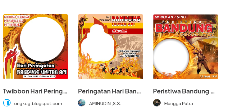 Bingkai Foto Peringatan Bandung Lautan Api, Tiwbbon Apik untuk Kenang Sejarah Bandung