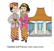 Kunci Jawaban Buku Tema 7 Kelas 4 SD Halaman 72, 73 Subtema 2, Keunikan Pakaian Adat./