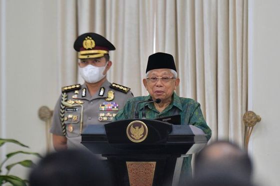 Ilustrasi -  Wapres Ma’ruf Amin