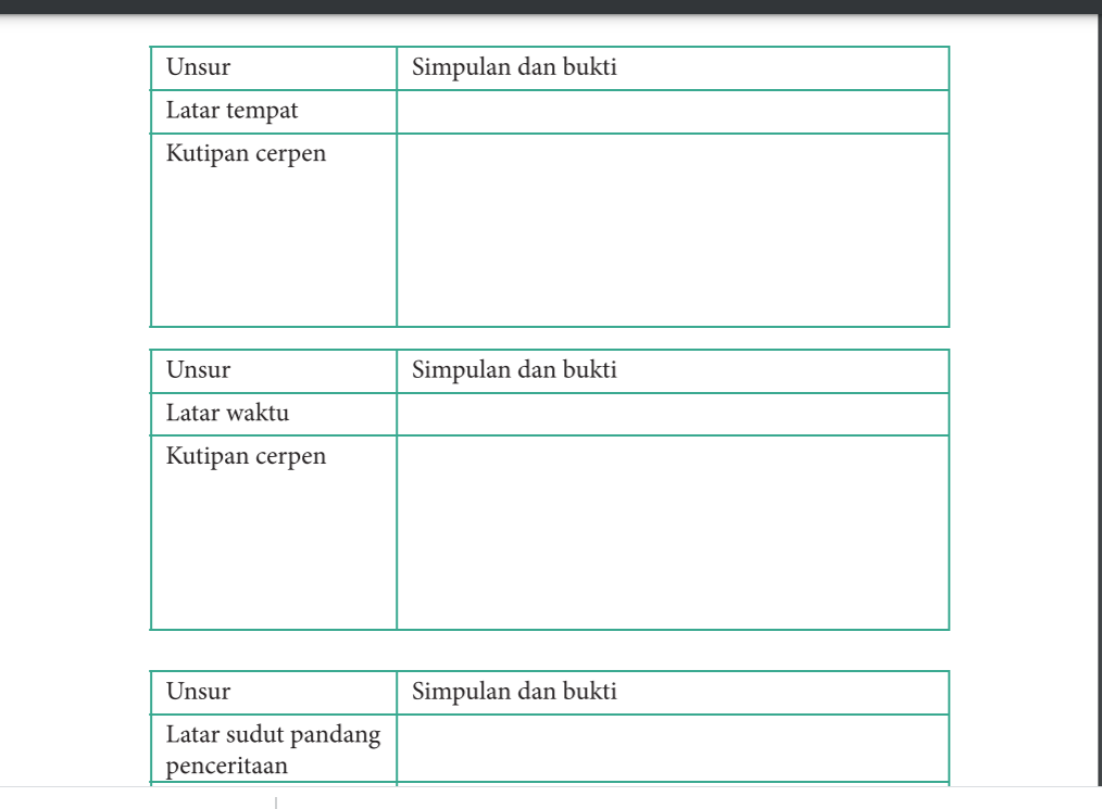 Simpulan kunci jawaban soal Bahasa Indonesia kelas 9 SMP MTs