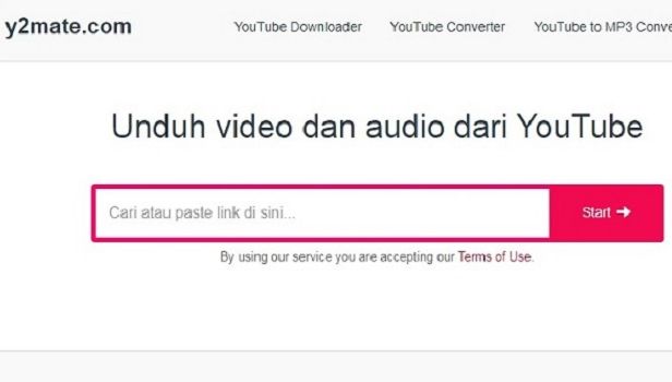 Pakai Y2Mate Bisa Download MP3 YouTube Gratis Tanpa Instal Aplikasi Tambahan