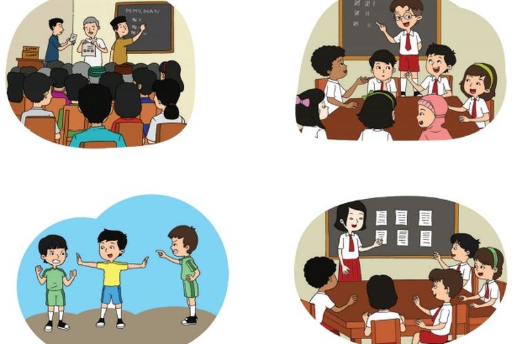 Carilah 3 Contoh Perilaku Sesuai Nilai Nilai Sila Keempat Pancasila Materi Tema 1 Kelas 6 Sd Dan Mi Kabar Lumajang
