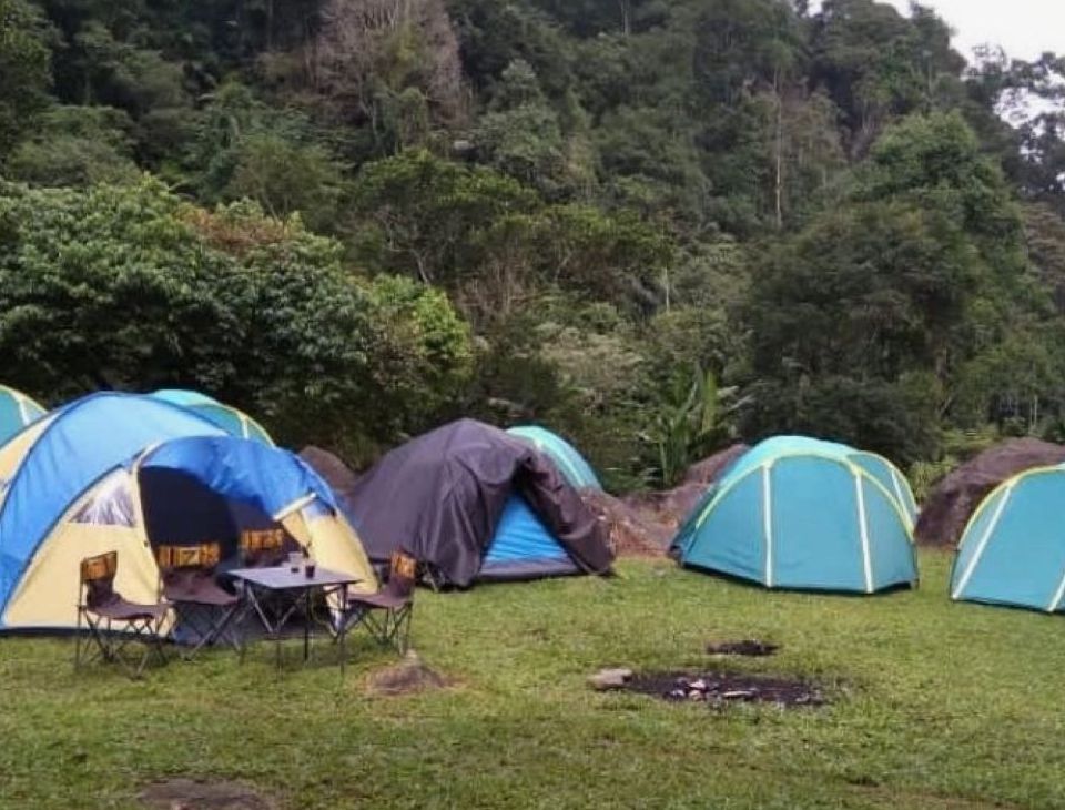 Tenda yang disewakan di Wisata Pondok Halimun  Sukabumi