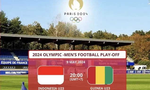 Indonesia vs Guinea di Play Off Olimpiade Paris 2024 Jam Berapa? Berikut Jadwal dan Link Streaming untuk Nobar