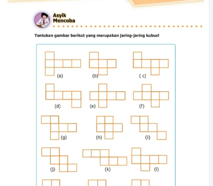 Kunci Jawaban Matematika Kelas 5 Sd Halaman 191 Menentukan Gambar Yang