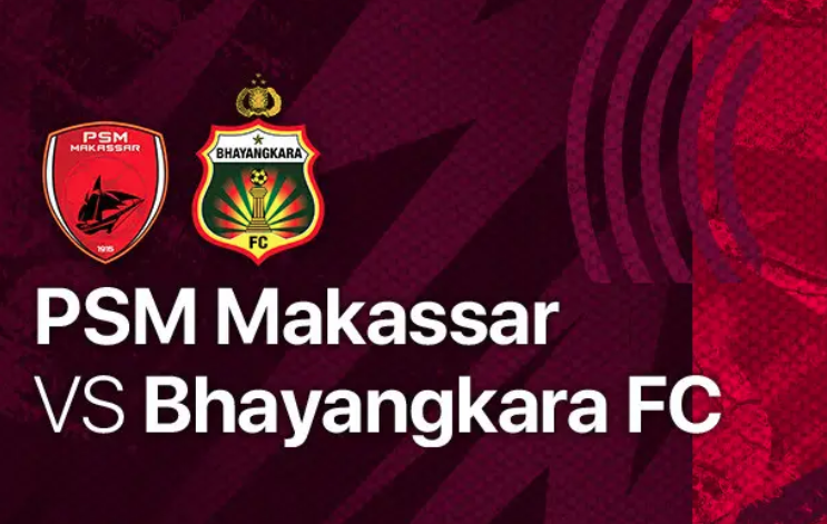 Jadwal acara TV Indosiar hari ini menghadirkan laga live PSM Makassar vs Bhayangkara FC