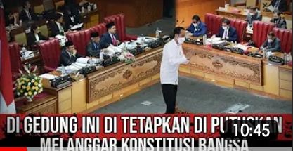 Video yang Mengatakan Bahwa Jokowi Telah Lengser karena Dianggap Melanggar Konstitusi Bangsa