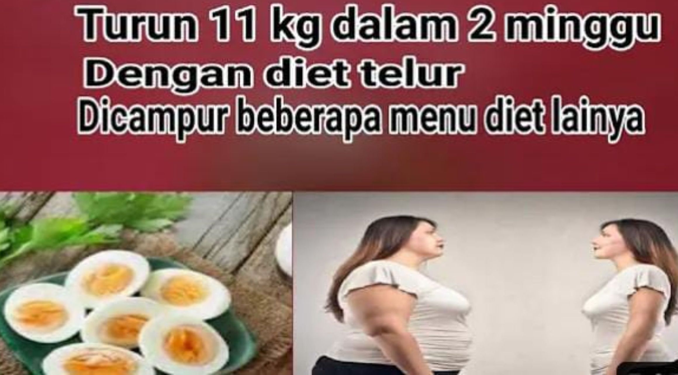Diet telur rebus dipercaya bisa menurunkan berat badan hingga 11 kg dalam waktu 2 Minggu/