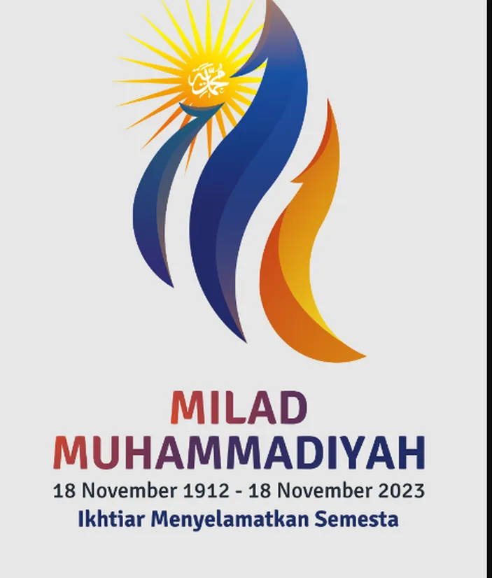 Tema, Link Download Logo Milad Muhammadiyah Ke-111 Dan Sejarah ...