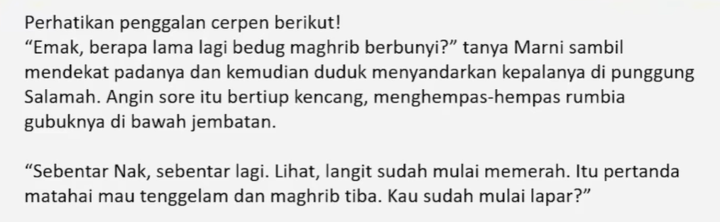 Kisi-kisi Soal Pilihan Dan Kunci Jawaban PAS Bahasa Indonesia Kelas 6 ...